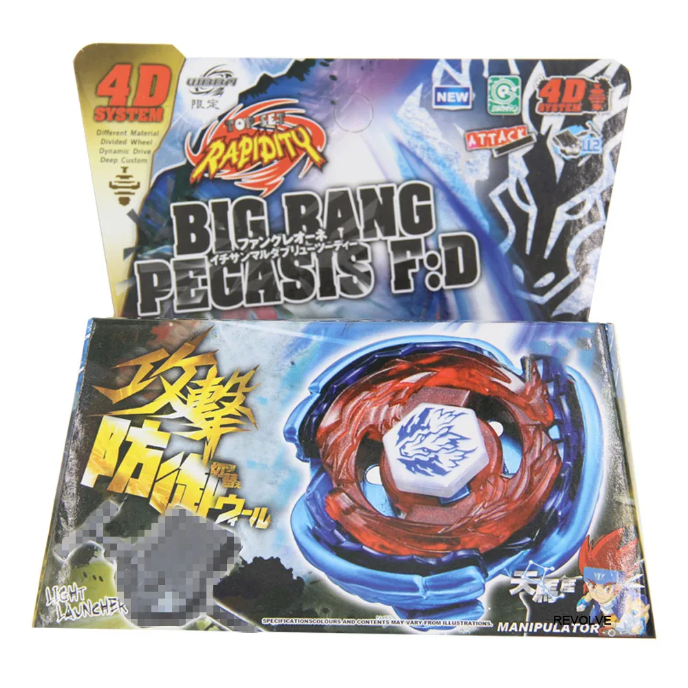 

wholesale Spinning Top Big Bang Cosmic Pegasus Pegasis F:D STARTER SET w/ Launcher & Ripcord Drop Shopping