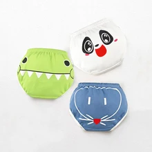 3 шт./лот новые модные детские трусы для маленьких мальчиков и девочек трусы Детское нижнее белье милые трусики с мультяшным принтом детская одежда