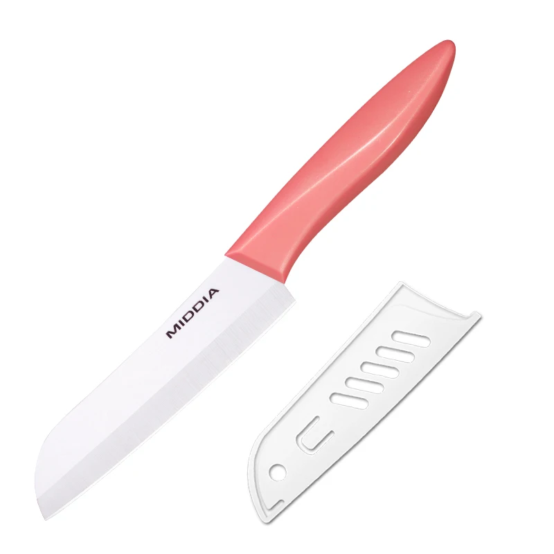 5 дюймов кухонный керамический нож Santoku нож для суши резки Ножи с оболочкой