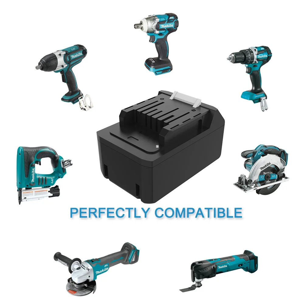 Makita 14,4 V 4.0Ah емкость литий-ионная Замена литий-ионный аккумулятор электрический инструмент для BL1413G номер детали 196375-4(1 упаковка)-черный