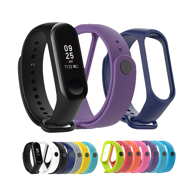 

Xiaomi Mi Band 3 Smart Bracelet Fitness Tracker Sport Silicone Strap 0.78" Wristband Watch Band for Miband 3