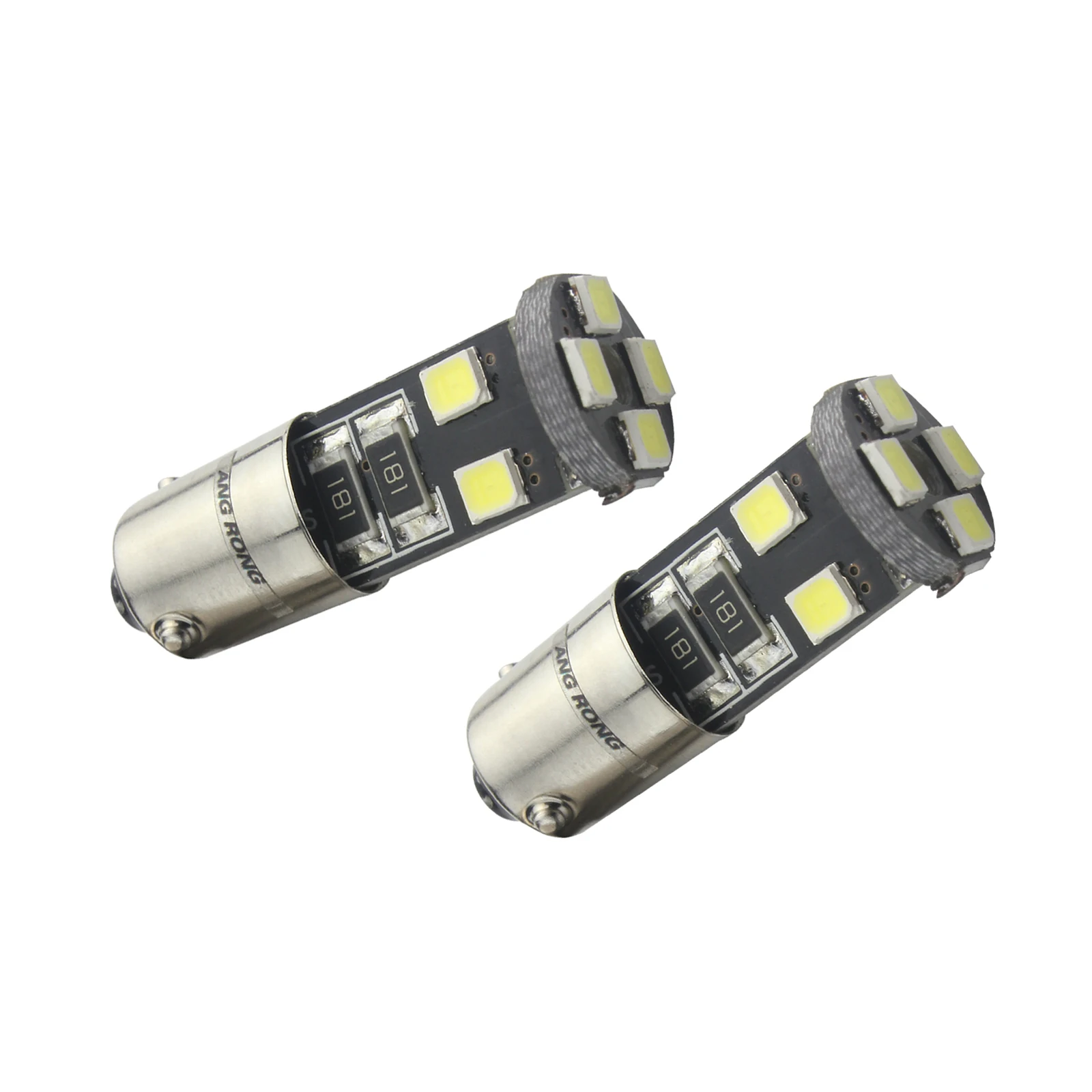 ANGRONG 2X BAX9S H6W 8 SMD светодиодный индикатор Заднего Хода дневные ходовые огни лампа