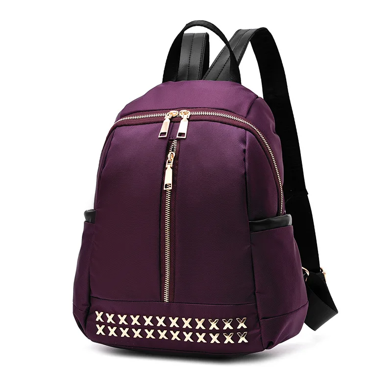 

New 2017 School Backpack for Girls Backpack Schoolbag Small Purple School Back Pack Sac A Dos High Quality Bags for Teenagers