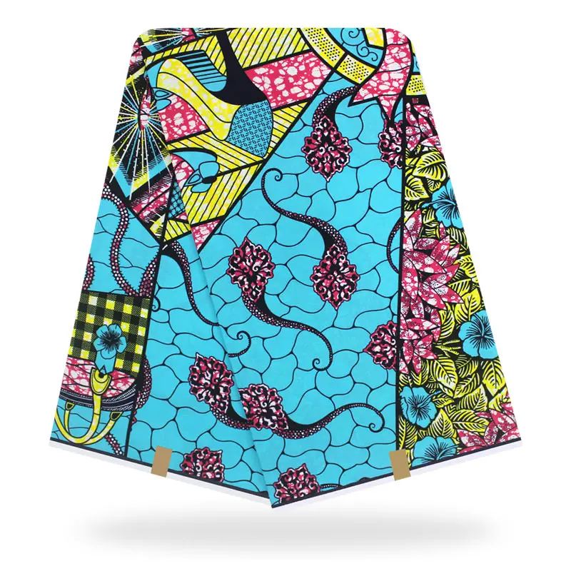 

100% cotton hollandais 2019 African hollandais real dutch wax veritable for dress ! J60850
