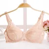 Big Thin cup Lace Summer Bra for Women Sexy Lingerie Underwire Cotton bra soft big size t shirt lady bra 32 34 36 38 40 BC ► Photo 2/6