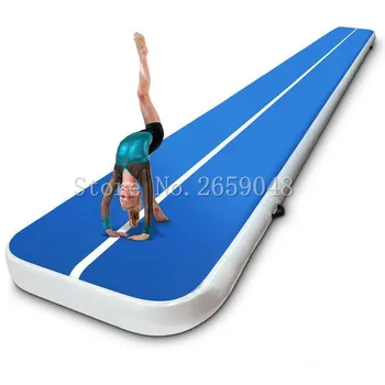 

Free Shipping Air Track 8*1*0.2m Inflatable Tumbling Mats for Gymnastics with Electric Pump for Martial Arts, Training, Outdoor