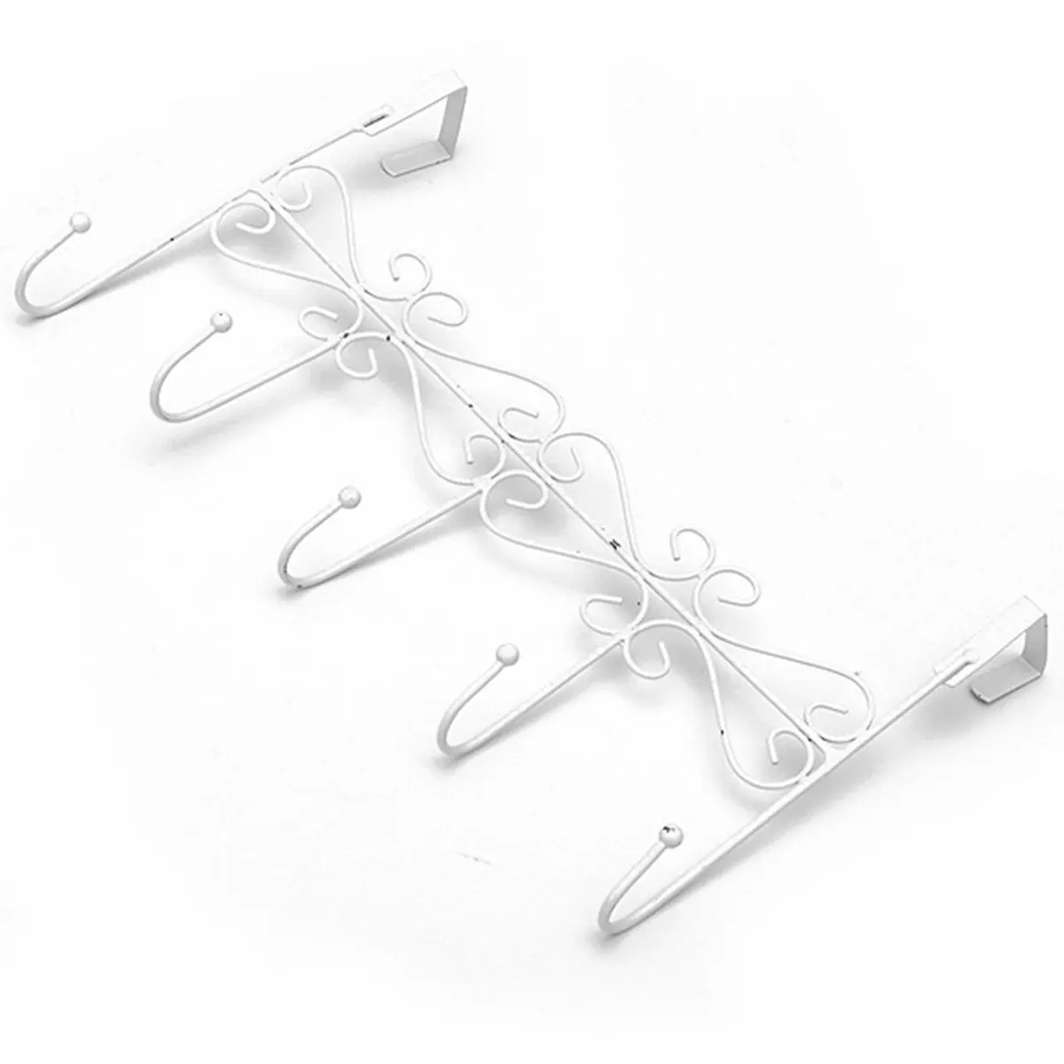 Phfu 5 Hanger White Towel Hat Coat Clothes Wall Hook Over Door Bathroom In Hooks Rails From Home Garden On Aliexpress Alibaba Group