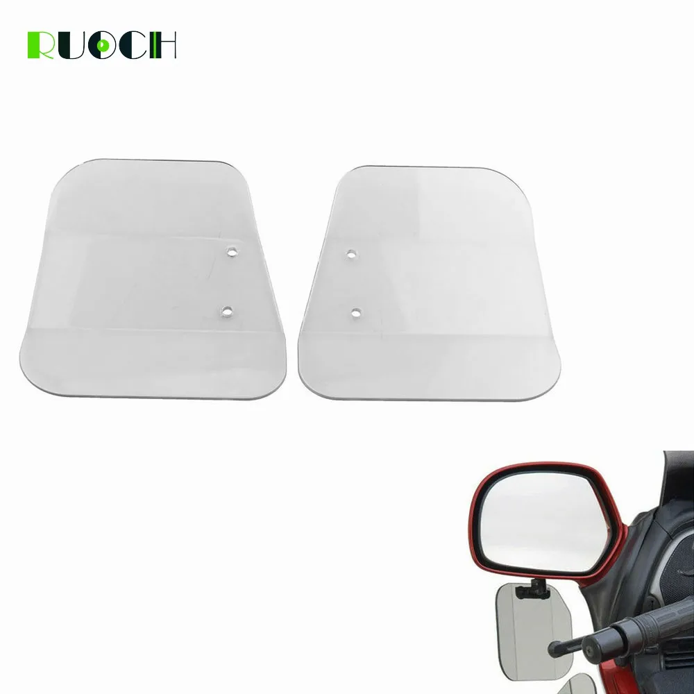 RUOCH Side Wind Wing Deflector Mirror Guard For Honda Gold Wing GL1800 2001-2016 F6B 2013-2016  (10)