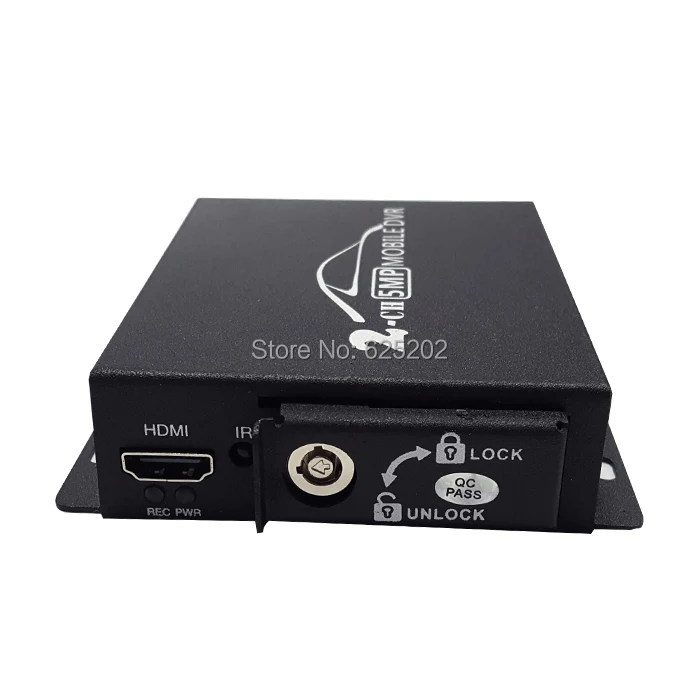 The Latest Style Mini AHD Recorder 2CH Mobile DVR Support Double SD