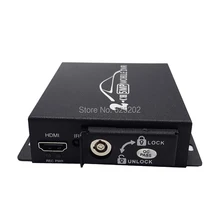 The Latest Style Mini AHD Recorder 2CH Mobile DVR Support Double SD Card with HDMI interface