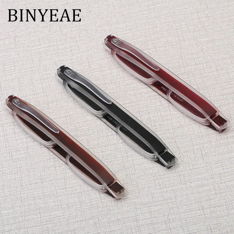 BINYEAE 360 degree new folding old optical mirror HD resin rotating glasses | Аксессуары для одежды