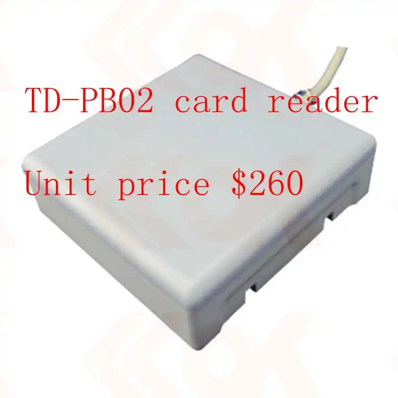 В freeshipment в Соединенном Королевстве TD-PB02 card reader и 200 шт. PD-PA02 карты