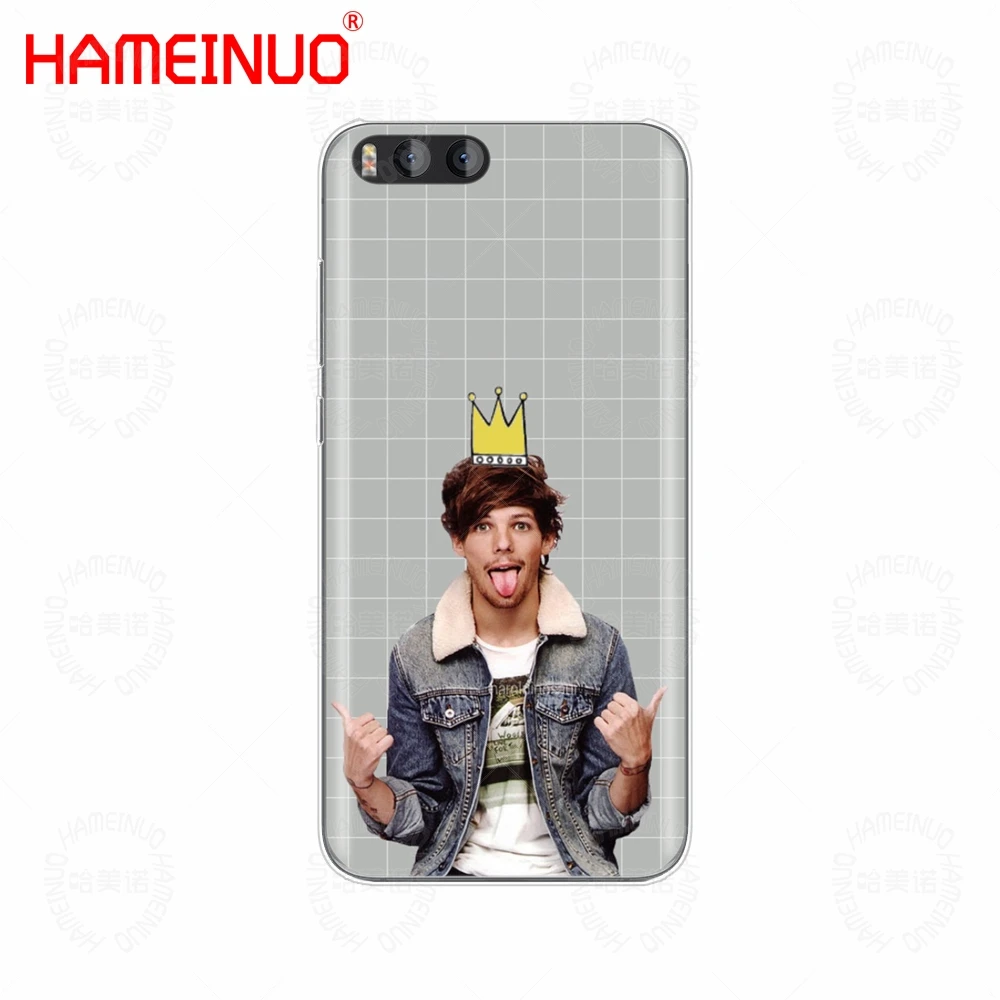 HAMEINUO One Direction 1d Louis Tomlinson Cover Case for Xiaomi Mi 3 4 5 5S 5C 5X 6 Mi3 Mi4 4S 4I 4C Mi5 MI6 NOTE MAX 2 mix plus