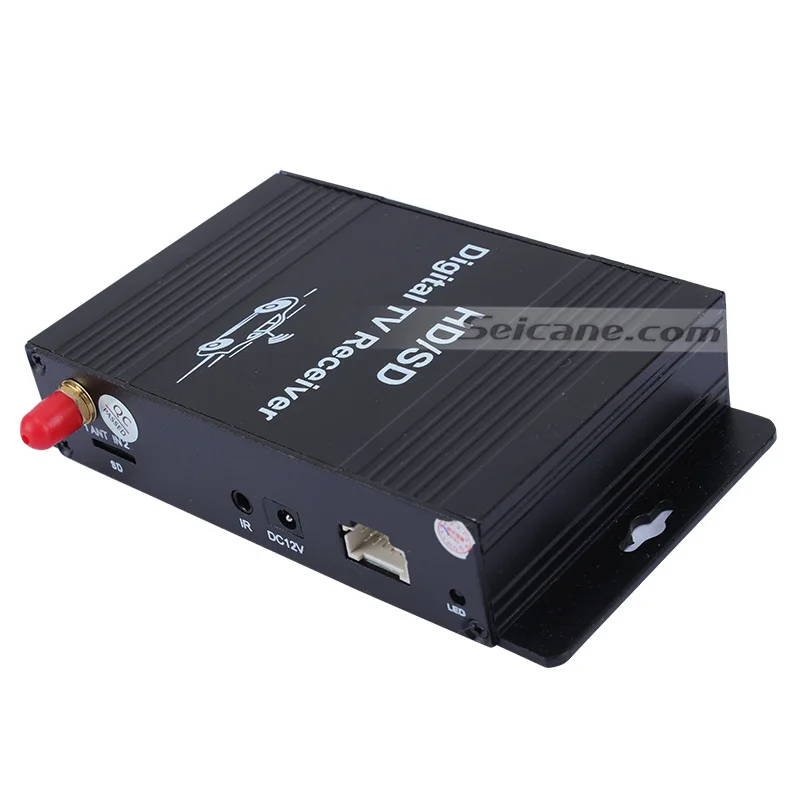Seicane Genuine ATSC HD Digital TV Receiver Sticker with Visa 4 Video Output and Input 2 for Audio Out Put 12V DC 50-810KM/H EPG