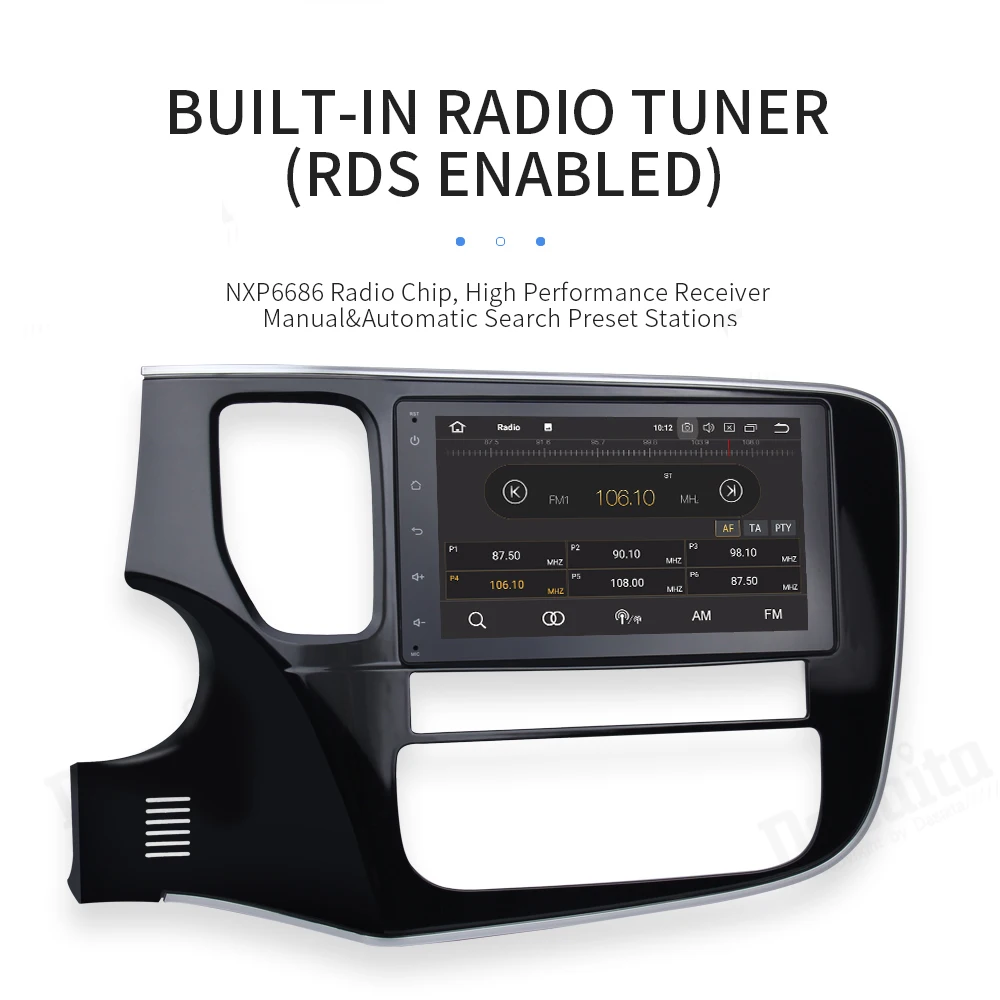 Flash Deal 8" Android 8.0 Car GPS Radio Player for Mitsubishi Outlander 2014 2015 2016 2017 with Octa Core 4GB+32GB Auto Stereo Multimedia 4