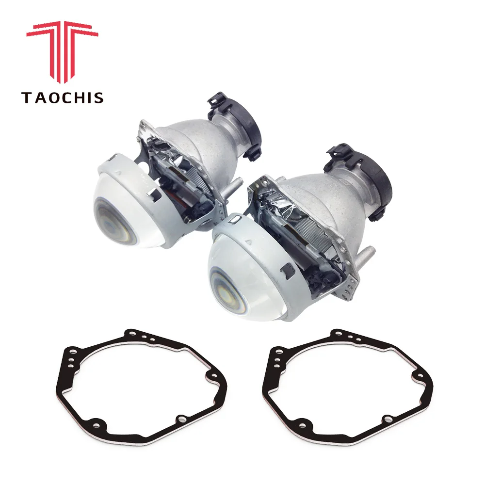 

TAOCHIS Car Styling transition frame adapter Hella 3R G5 Projector lens retrofit Bracket for MERCEDES BENZ SL R129 (1989-2001)