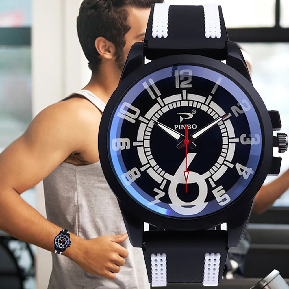 

Zhou Lianfa man Watch Leban Winner Quarter-show Wild Temperament Student Men's watch Wrist Party decoration Business Watch gif f