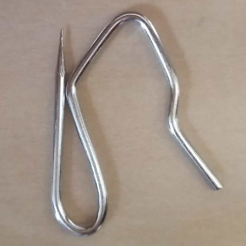 100Pcs/set S Shape Iron Wire Curtain Hooks Metal Hooks Window Hanger