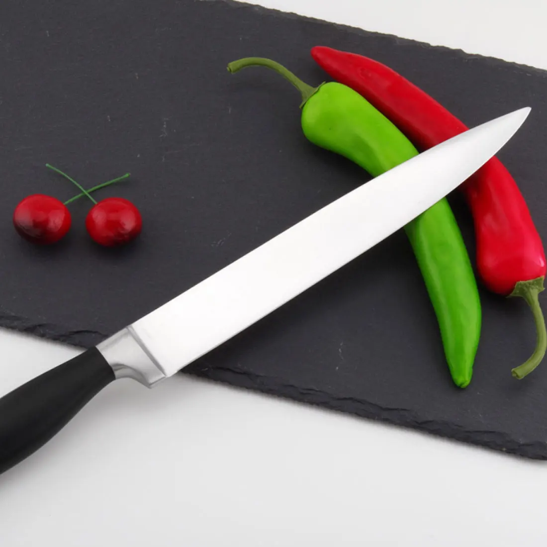 

33cm Utility Chef Knives Stainless Steel kitchen Knives Sharp Cleaver Slicing Knives Gift Meat Vegetable Fruit Cutter Knife