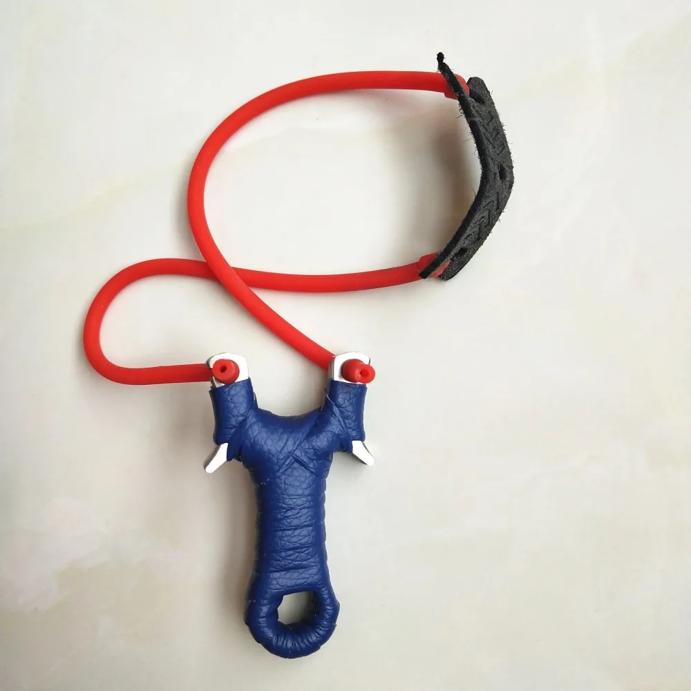

Powerful new mini-sport stainless steel slingshot and rubber band pendant slingshot