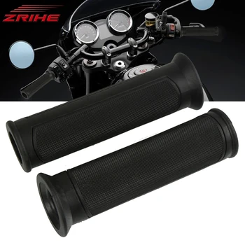 

Motorcycle Rubber Handle Bar Caps Motorbike Handlebar Hand Grips Parts For Honda CB 500 600 750 900 1000 1300 600 F2,F3,F4,F4i