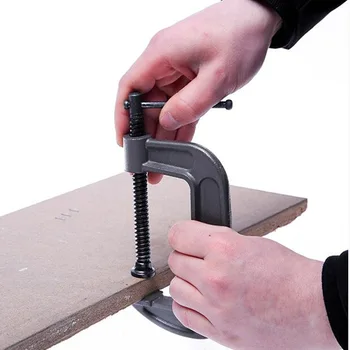 

1/2/3/4/5/6/7/8/9 Inch Quick wood clamp Ratchet Release Speed Squeeze Wood Working Work Bar Clamp Clip Kit hand tool