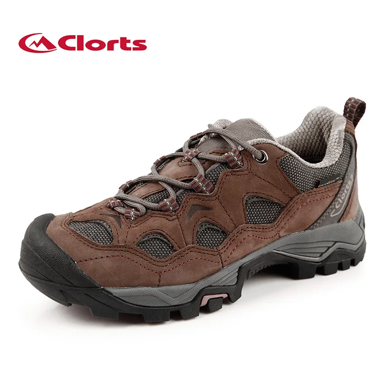 

2017 Clorts Womens Hiking Shoes Waterproof Outdoor Shoes Rock Climbing Sports Shoes For Women Color Grey Free Shipping HKL-810C