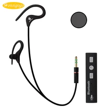 Honsigogo Bluetooth Receiver Earphone Ear Hook Earbuds Noise Cancelling Voice Prompt Earphone for samsung font b