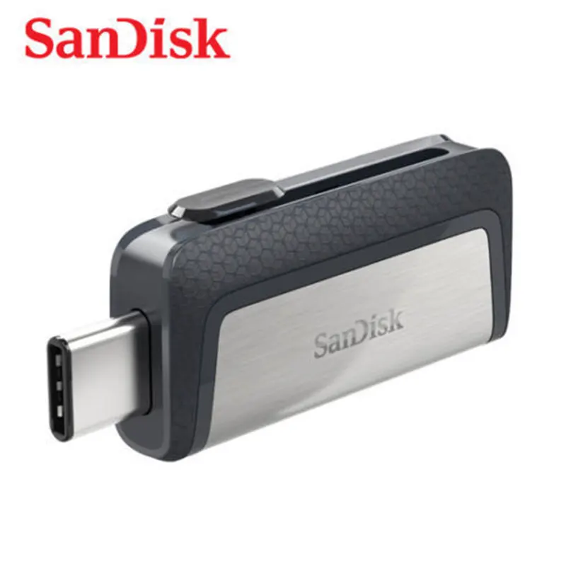 Двойной Флеш накопитель SanDisk Тип Type C USB 3 1 128 ГБ оперативной памяти 32 Гб встроенной