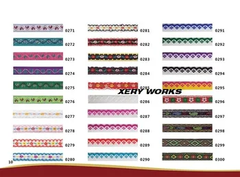 

FREE SHIPPING 8-10mm exquisite nation style ribbons,dance clothes decoration accessories trimming,XERY13778