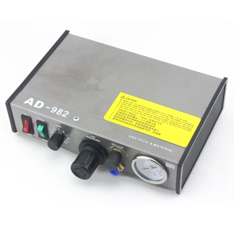 AD982 Professional Precise Auto Glue Dispenser Solder Paste Liquid Controller Dropper For SMT