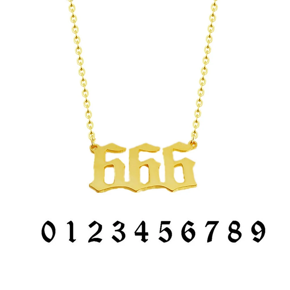 V-Attract-Personalized-Old-English-Number-Necklace-BFF-Custom-Jewelry-Stainless-Steel-Statement-Pendant-Necklace-For