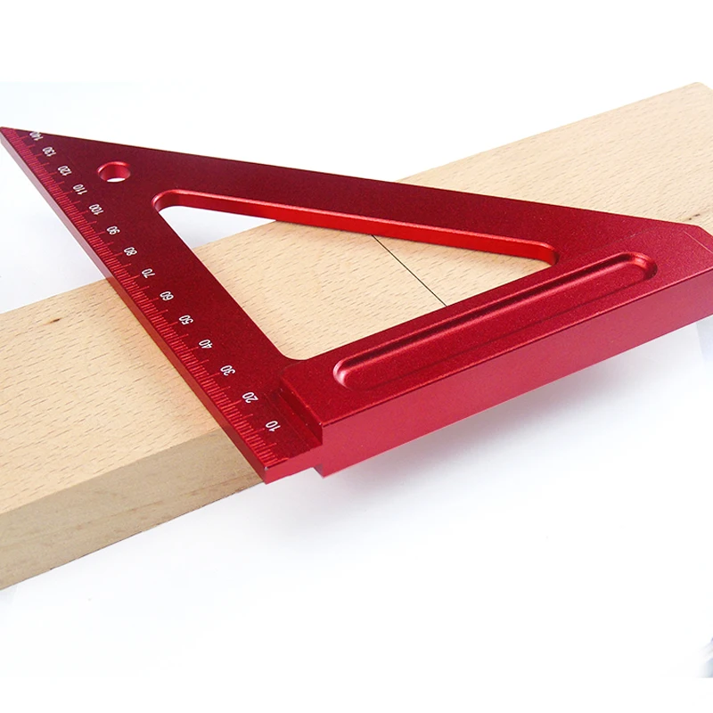 

Precision aluminum 6" Carpenters Square ruler Woodworking Tools Precision Triangle Ruler Precision TRIANGLE SET