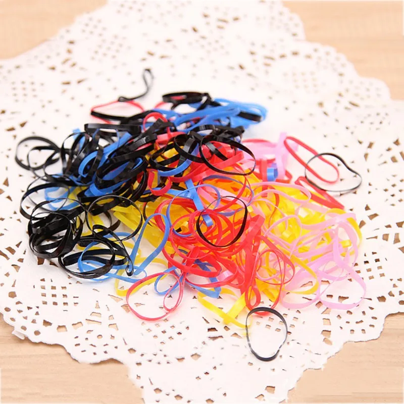 220pcs/lot Hair Accessories Korean Candy Color Hair Ring Ropes Ponytail Holder Disposable Elastic Hair Bands for Girls Q1 220pcs/lot Hair Accessories Korean Candy Color Hair Ring Ropes Ponytail Holder Disposable Elastic Hair Bands for Girls Q1