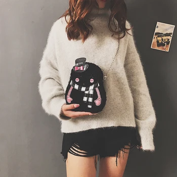 

Ins super fire pack cute cute chicken bag mini bag female Korean version of the Messenger bag kumayes package