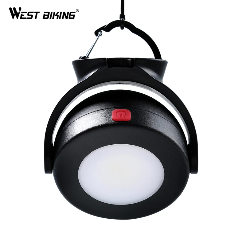 

WEST BIKING Camping Lantern LED Mini Bright Light Multi-function Magnetic Portable Outdoor Tent Fishing Traveling Lights Lamp