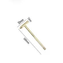 6 в 1 Многофункциональный Мини-молоток для ногтей медный Молот маленький круглый Молот отвертка с открывалкой для бутылок