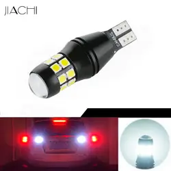 JIACHI 100 шт./лот оптовая продажа светодио дный T15 T16 W16W 921 FPC светодио дный 3030 SMD 20 фишек для авто Фары заднего хода Резервное копирование лампы