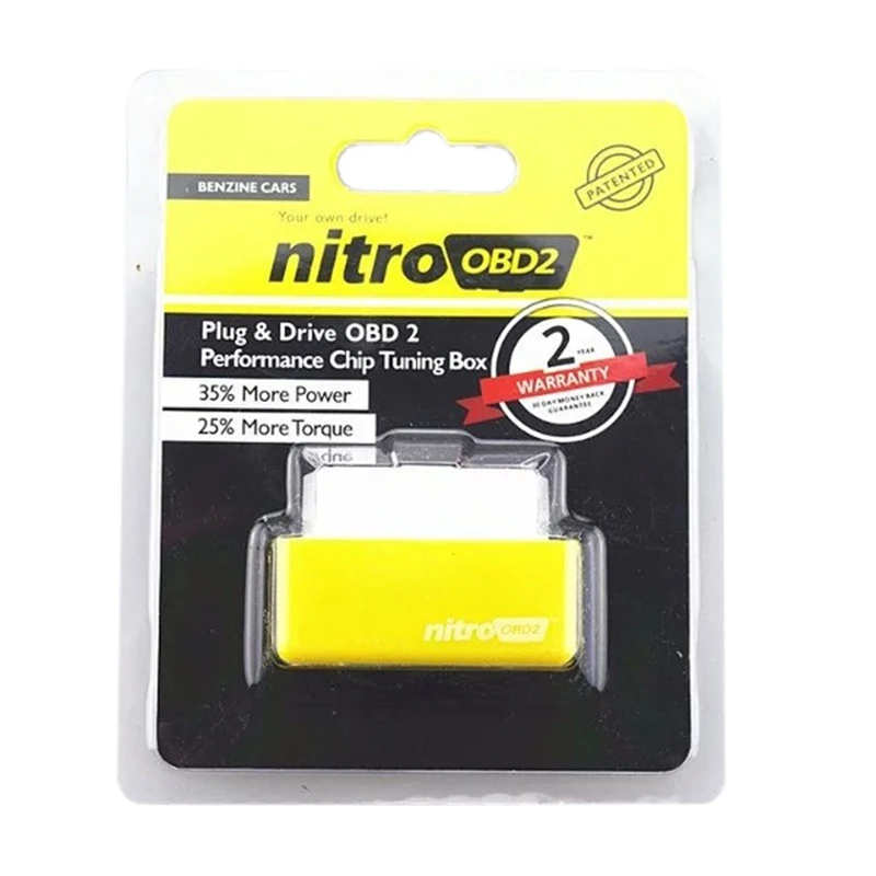 Супер эко NitroOBD2 Бензин Автомобили чип тюнинг коробка более Мощность крутящий момент Nitro БД Plug& Drive Nitro OBD2 OBD 2 автомобили дизель