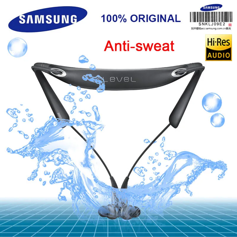

SAMSUNG Original Level U PRO Wireless Bluetooth headsets Collar Noise Cancelling Support A2DP,HSP,HFP for Glaxy 8 S8plus