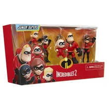 Оригинальные суперсемейки 2 Dash Parr Jack Parr Elastigirl ПВХ Фигурки Игрушки Высокое качество