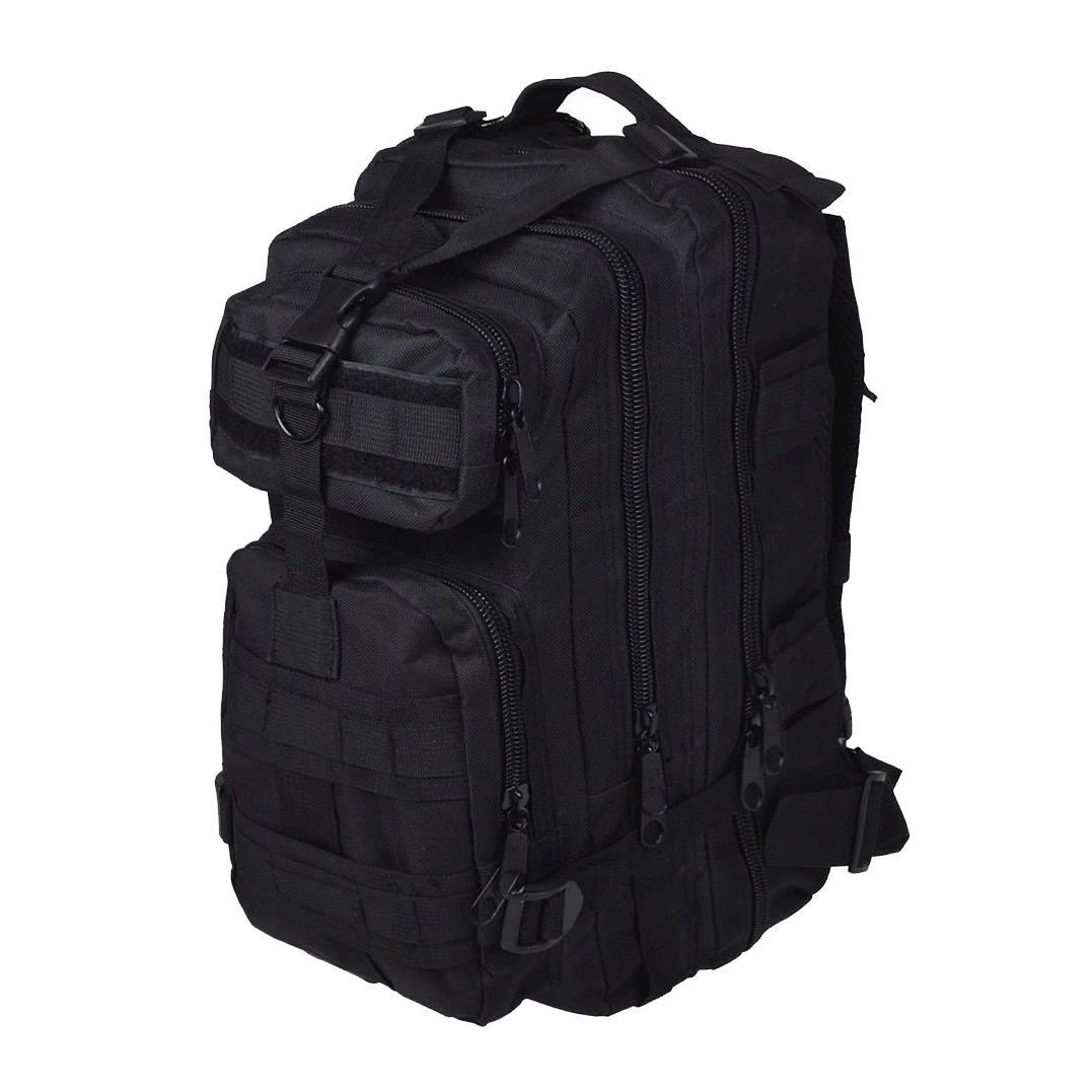 

Men Outdoor backpack Military Tactical Backpack Camping Hiking Hunting Trekking Backpack (Black)