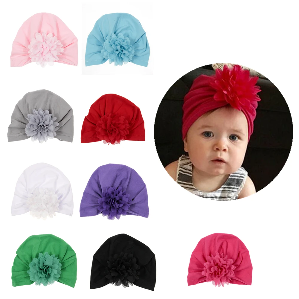 New Cute Baby Girls Turban Hat Chiffon Flower Cotton Blend Newborn Caps Beanie Top Knot Handmade Hats Birthday Christmas Gift
New Cute Baby Girls Turban Hat Chiffon Flower Cotton Blend Newborn Caps Beanie Top Knot Handmade Hats Birthday Christmas Gift