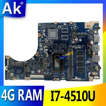

AK TP300LA Laptop motherboard For Asus TP300LA TP300LAB Q302LA Q302L TP300 TP300L Test original mainboard 4G RAM I7-4510U