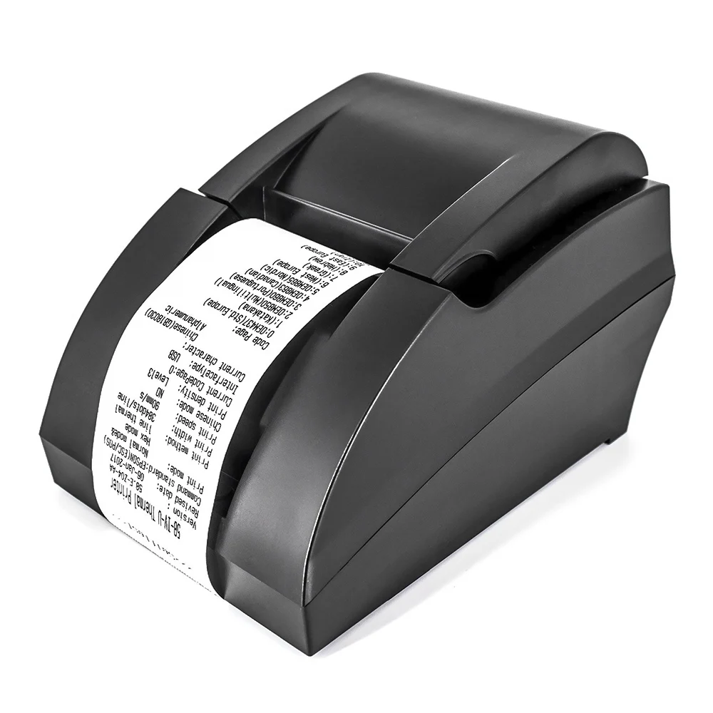 USB интерфейс POS 5890C мини 58 мм Термальный чековый принтер билетов термальный принтер купюр принтер точечный матричный