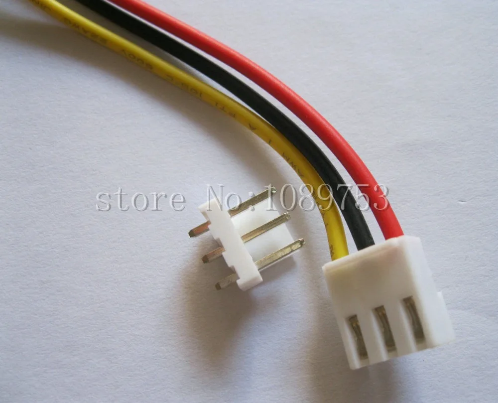 

10 pcs VH3.96 3.96mm 3 Pin Female & Male Pin Connector 22AWG 200mm Leads Cable