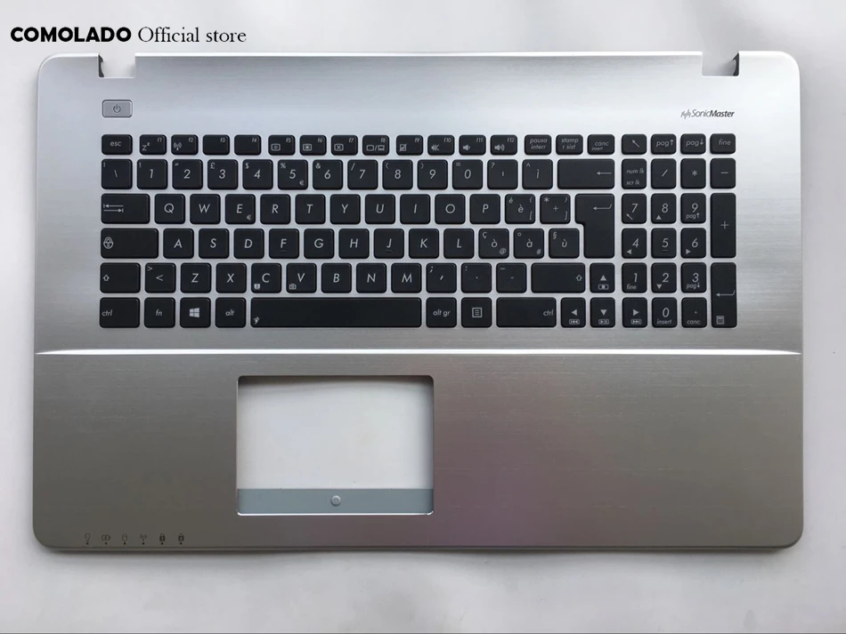 IT Italian Keyboard For ASUS X750 X750J X750JA X750JB X750JN X750VB Top Cover Upper Case Palmrest keyboard IT Layout IT Italian Keyboard For ASUS X750 X750J X750JA X750JB X750JN X750VB Top Cover Upper Case Palmrest keyboard IT Layout