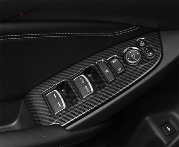 

Yimaautotrims Armrest Window Glass Lift Button Panel Cover Trim Fit For Honda Accord 10th 2018 - 2020 ABS Matte / Carbon Fiber