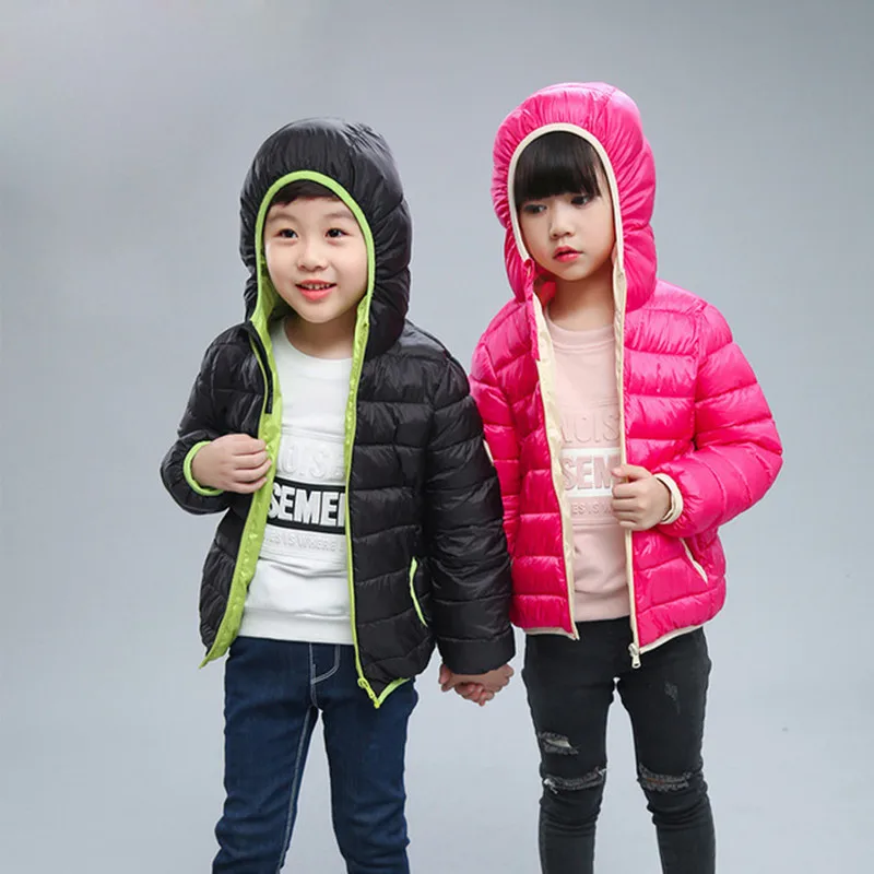 Осенние детские куртки верхняя одежда с капюшоном теплая куртка для мальчиков Модное детское пальто на молнии Верхняя одежда для девочек-подростков, куртка