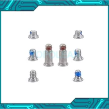 8 шт покрытые серебром винты для нижнего корпуса для Macbook 1" retina A1534